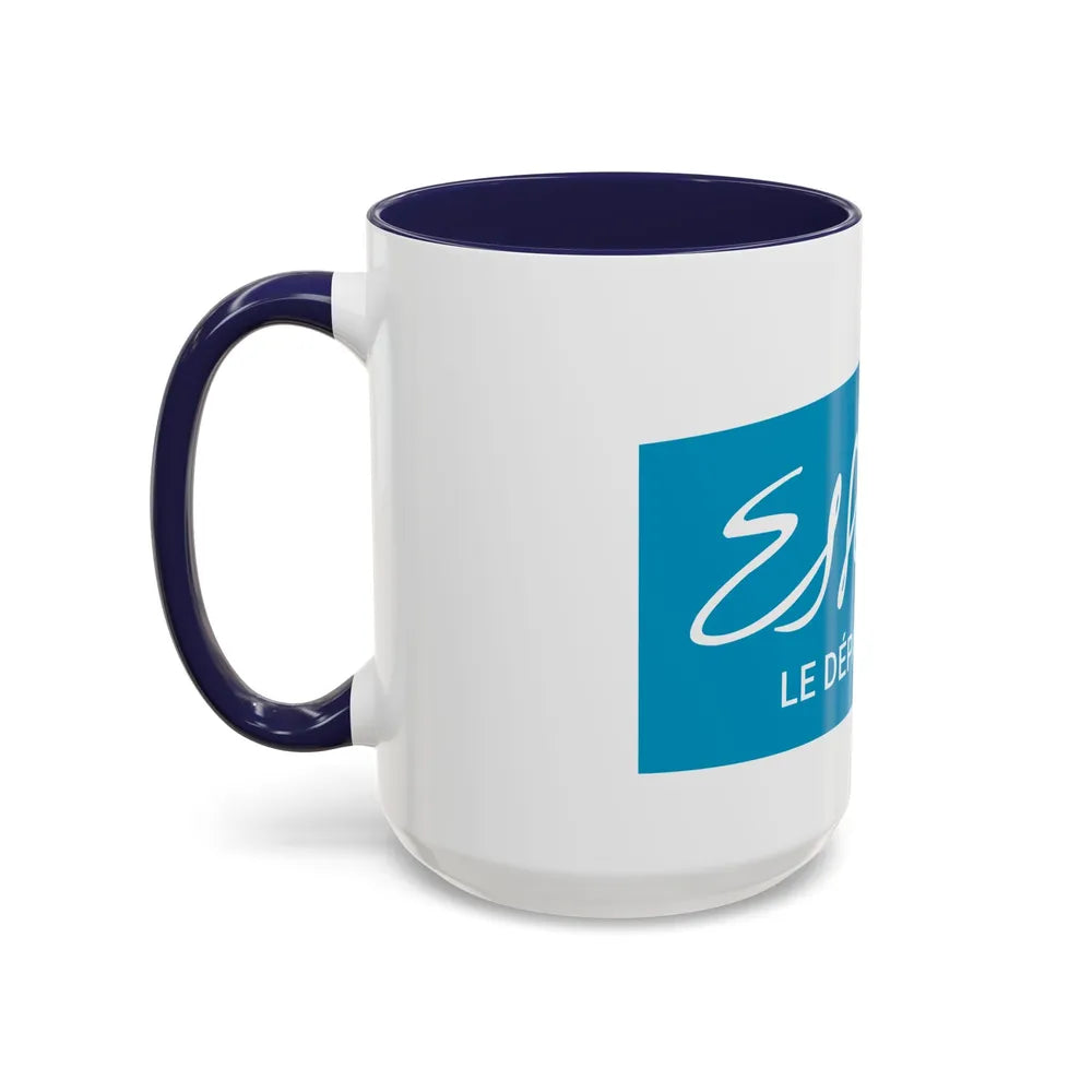 Flag of Essonne France - Accent Coffee Mug-Go Mug Yourself