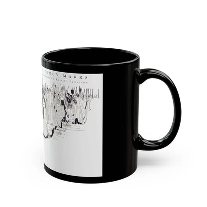 Fraternities, College Humor, September 1926 - Black Coffee Mug-Go Mug Yourself