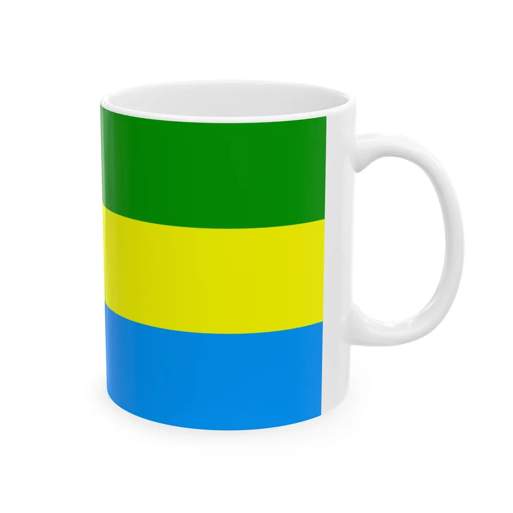 Flag of City of Bandung Indonesia - White Coffee Mug-Go Mug Yourself