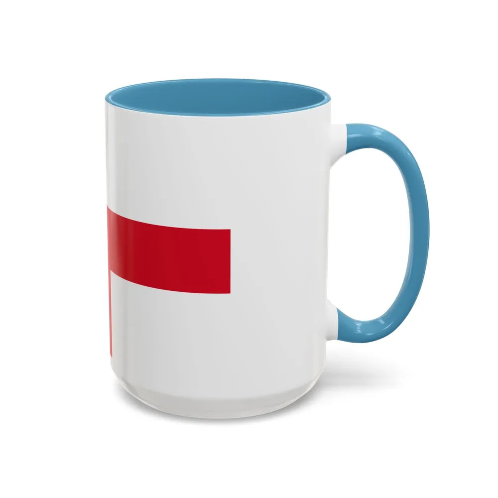 Flag of Kirkop Malta - Accent Coffee Mug-Go Mug Yourself