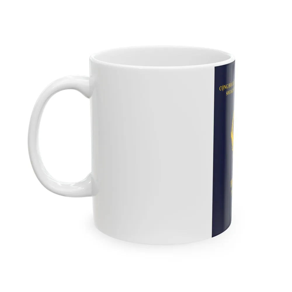 Vietnam Passport - White Coffee Mug-Go Mug Yourself