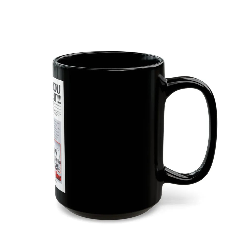 EMPIRE OF THE ANTS (TEASER) 1977 Movie Poster - Black Coffee Mug-Go Mug Yourself