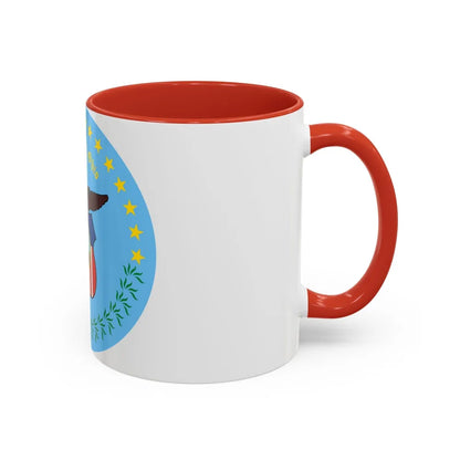 Seal of Columbus Ohio - Accent Coffee Mug-Go Mug Yourself