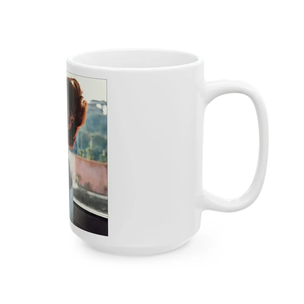 Tina Louise #95 - See through night gown (Vintage Female Icon) White Coffee Mug-Go Mug Yourself