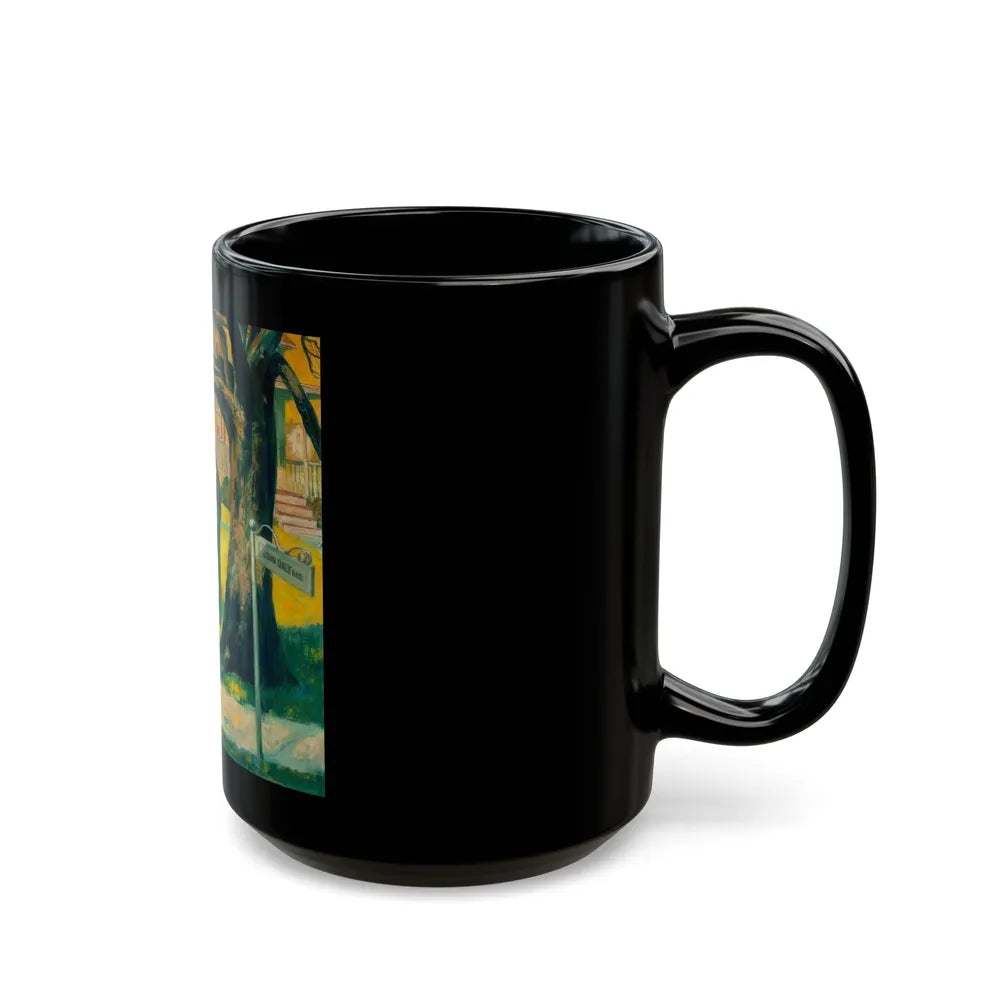 Building the Doctor's Addition - Black Coffee Mug-Go Mug Yourself