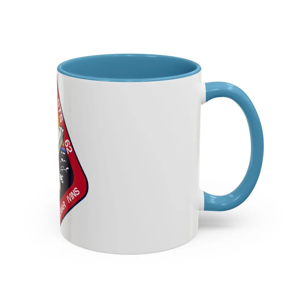 STS 62 (NASA) Accent Coffee Mug-Go Mug Yourself