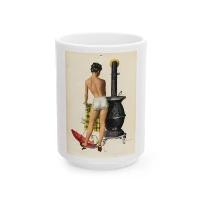 Esquire P24 Nov - White Coffee Mug-15oz-Go Mug Yourself