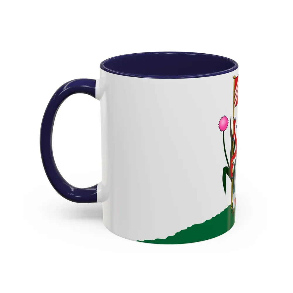 Flag of Cardiff UK - Accent Coffee Mug-Go Mug Yourself