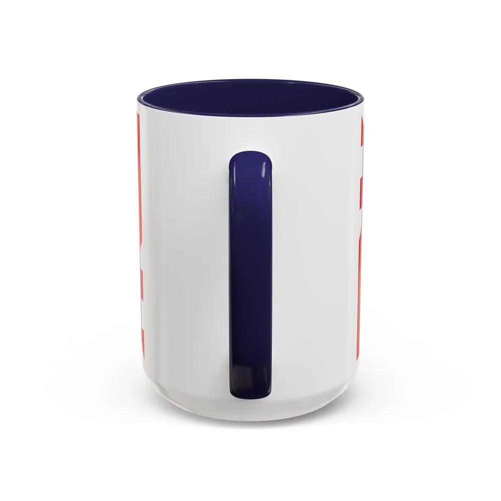 Flag of Bourgogne France - Accent Coffee Mug-Go Mug Yourself