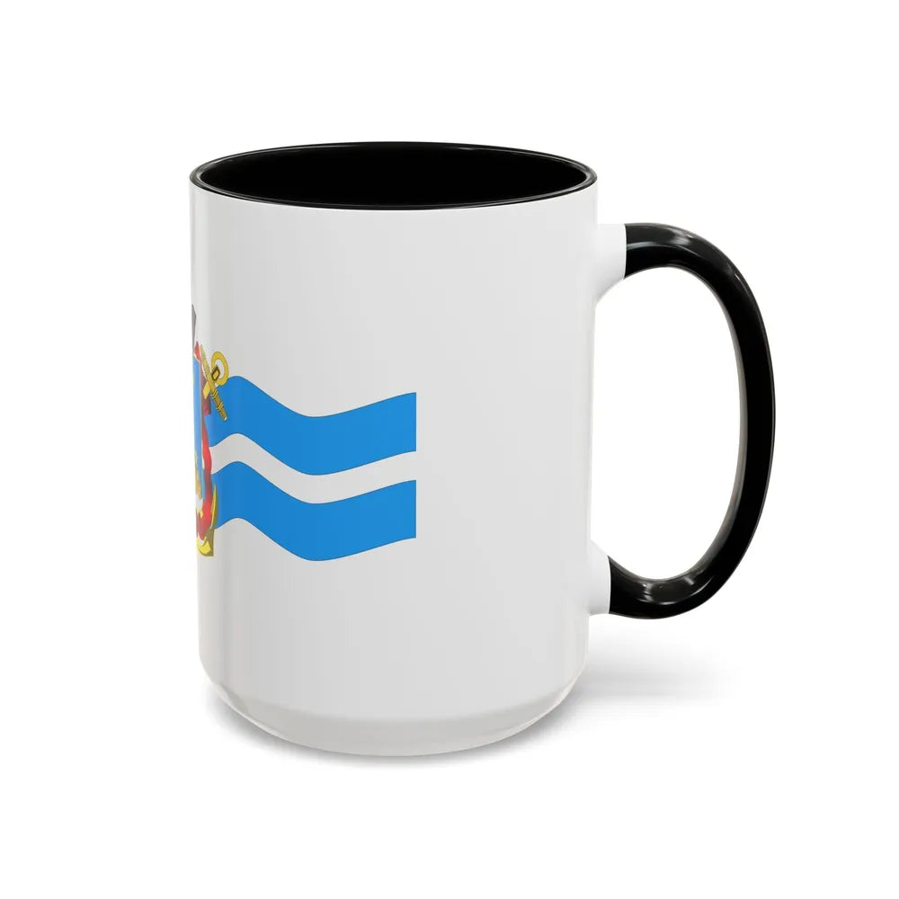 Flag of Mykolaiv Ukraine - Accent Coffee Mug-Go Mug Yourself