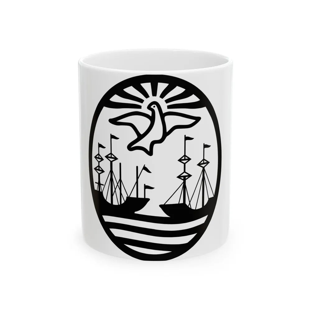 Coat of Arms Buenos Aires Argentina - White Coffee Mug-11oz-Go Mug Yourself