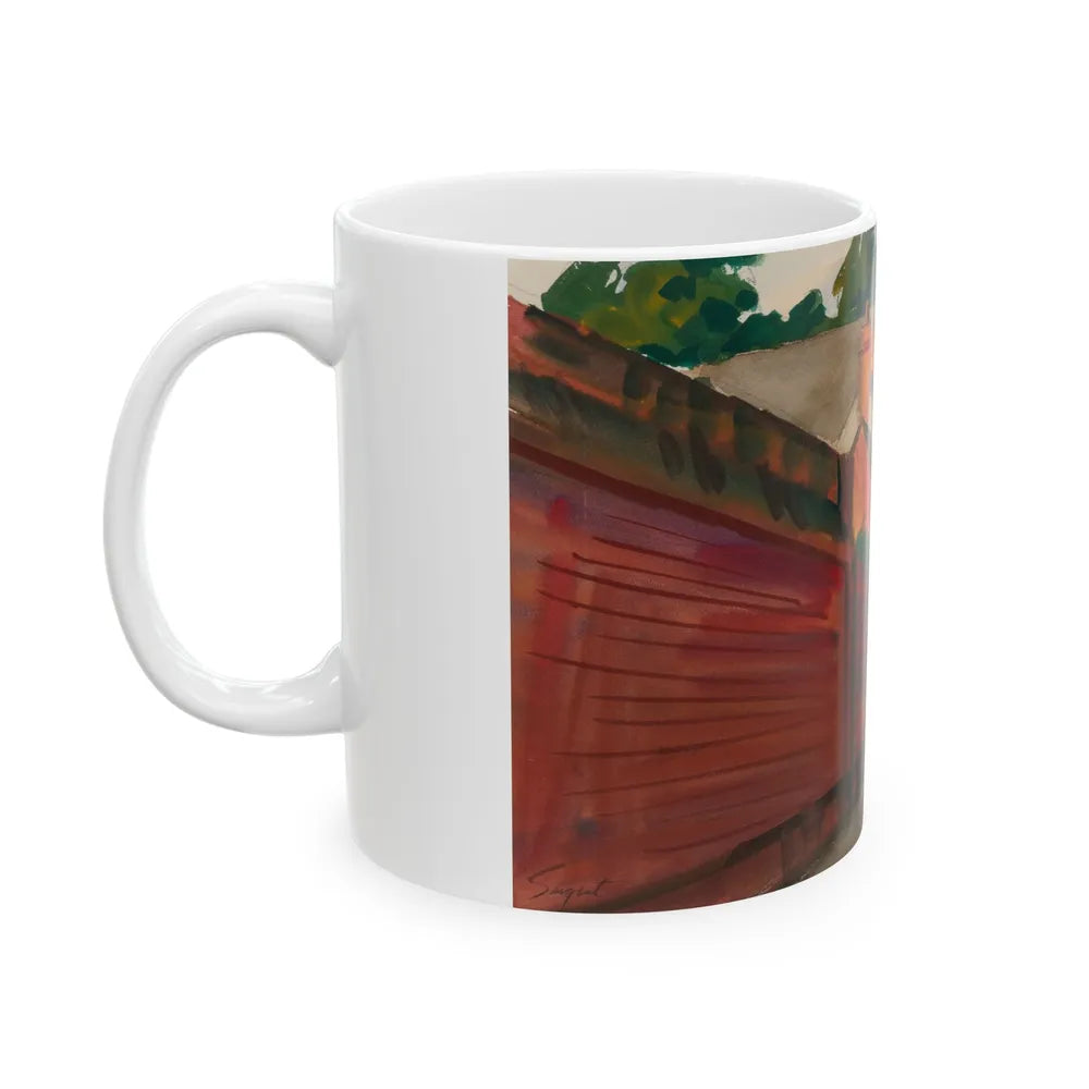 Country Life (2) - White Coffee Mug-Go Mug Yourself