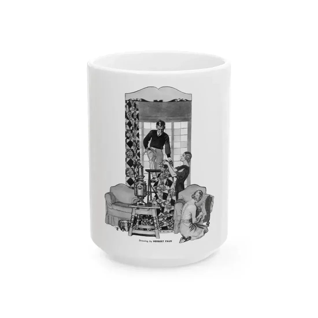 Be A Better Buyer, Pictorial Review, June 1933 - White Coffee Mug 15oz - Go Mug Yourself