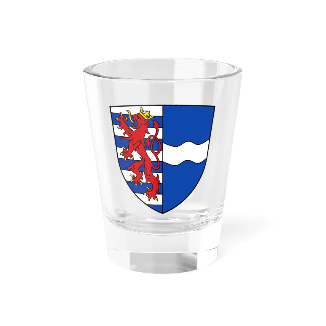 BE Amel COA (Belgium) (Coat of Arms) Shot Glass 1.5oz 1.5oz - Go Mug Yourself