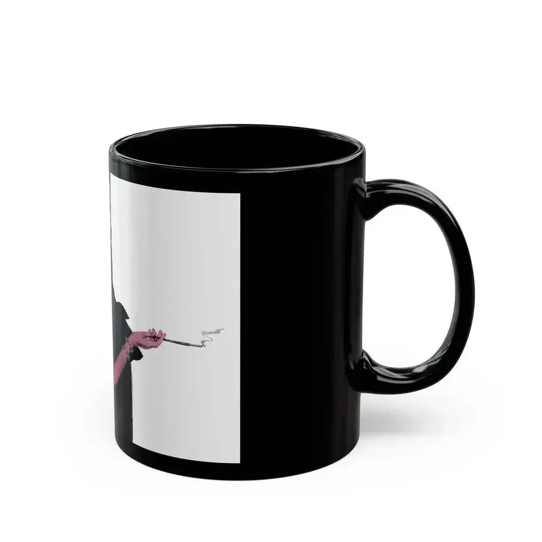 Be Careful, Mrs. Williams (2), Cosmopolitan, July 1947 - Black Coffee Mug - Go Mug Yourself