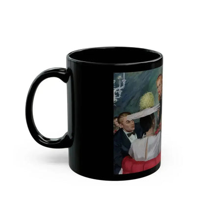 Be Careful, Mrs. Williams (2), Cosmopolitan, July 1947 - Black Coffee Mug - Go Mug Yourself