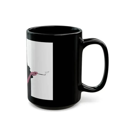 Be Careful, Mrs. Williams (2), Cosmopolitan, July 1947 - Black Coffee Mug - Go Mug Yourself