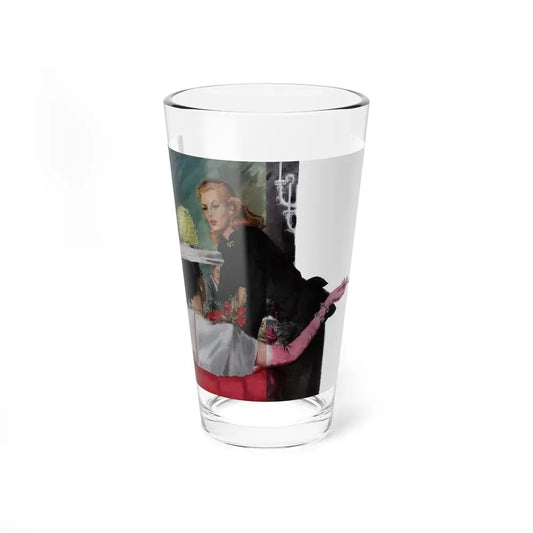 Be Careful, Mrs. Williams (2), Cosmopolitan, July 1947 (Magazine Illustration) Pint Glass 16oz 16oz - Go Mug Yourself