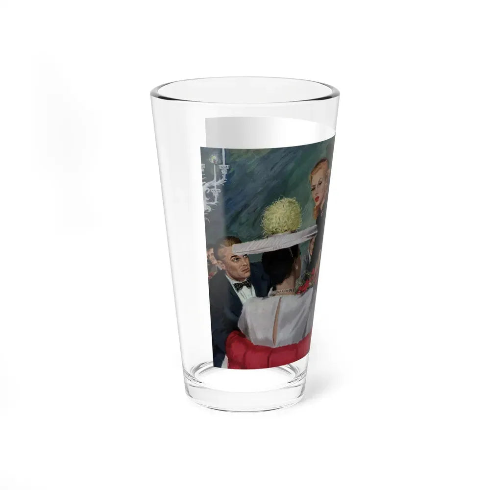 Be Careful, Mrs. Williams (2), Cosmopolitan, July 1947 (Magazine Illustration) Pint Glass 16oz - Go Mug Yourself