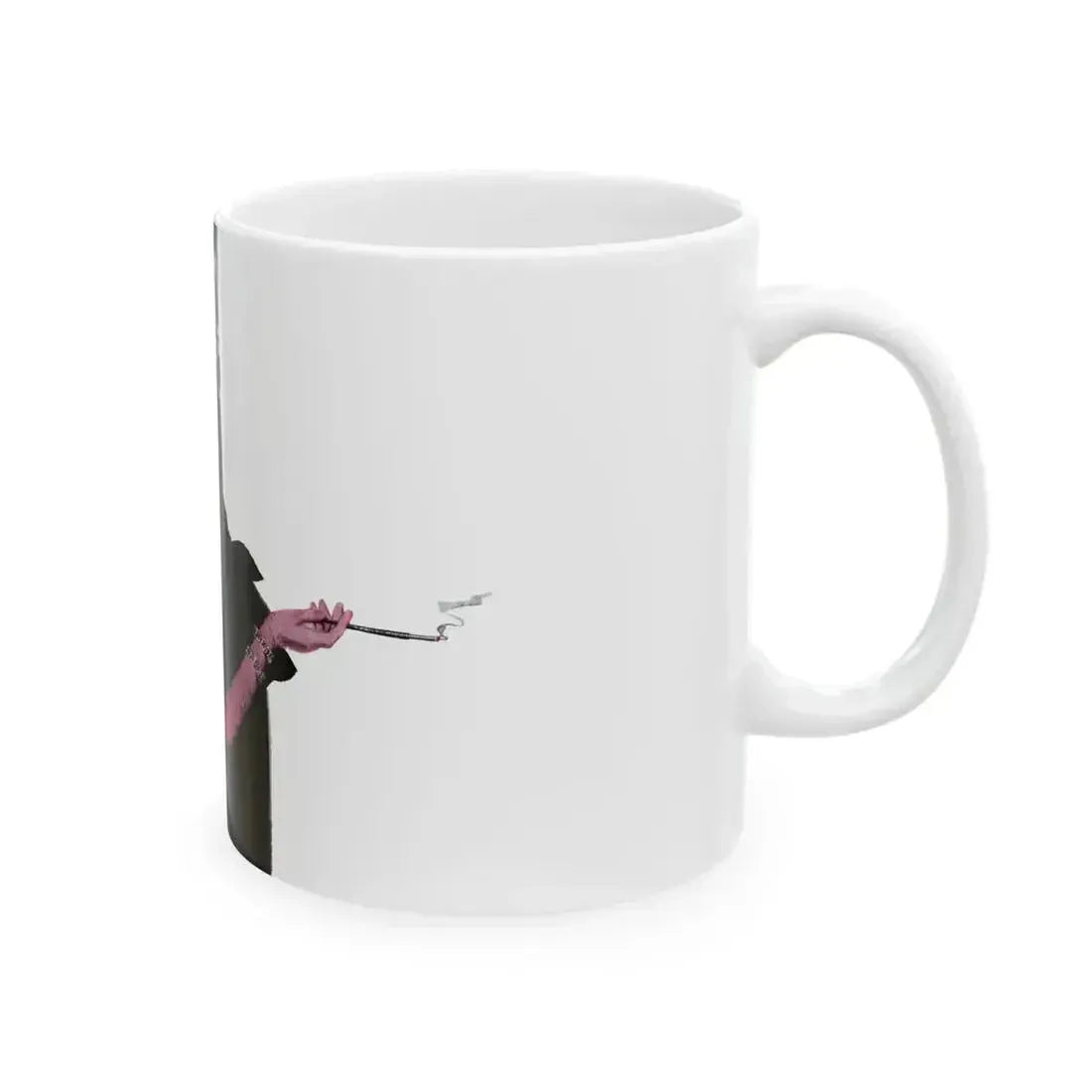 Be Careful, Mrs. Williams (2), Cosmopolitan, July 1947 - White Coffee Mug - Go Mug Yourself