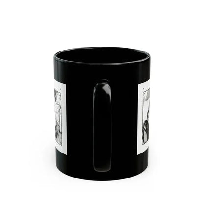 Be Curious And Educated, Liberty magazine, July 2, 1932 - Black Coffee Mug - Go Mug Yourself