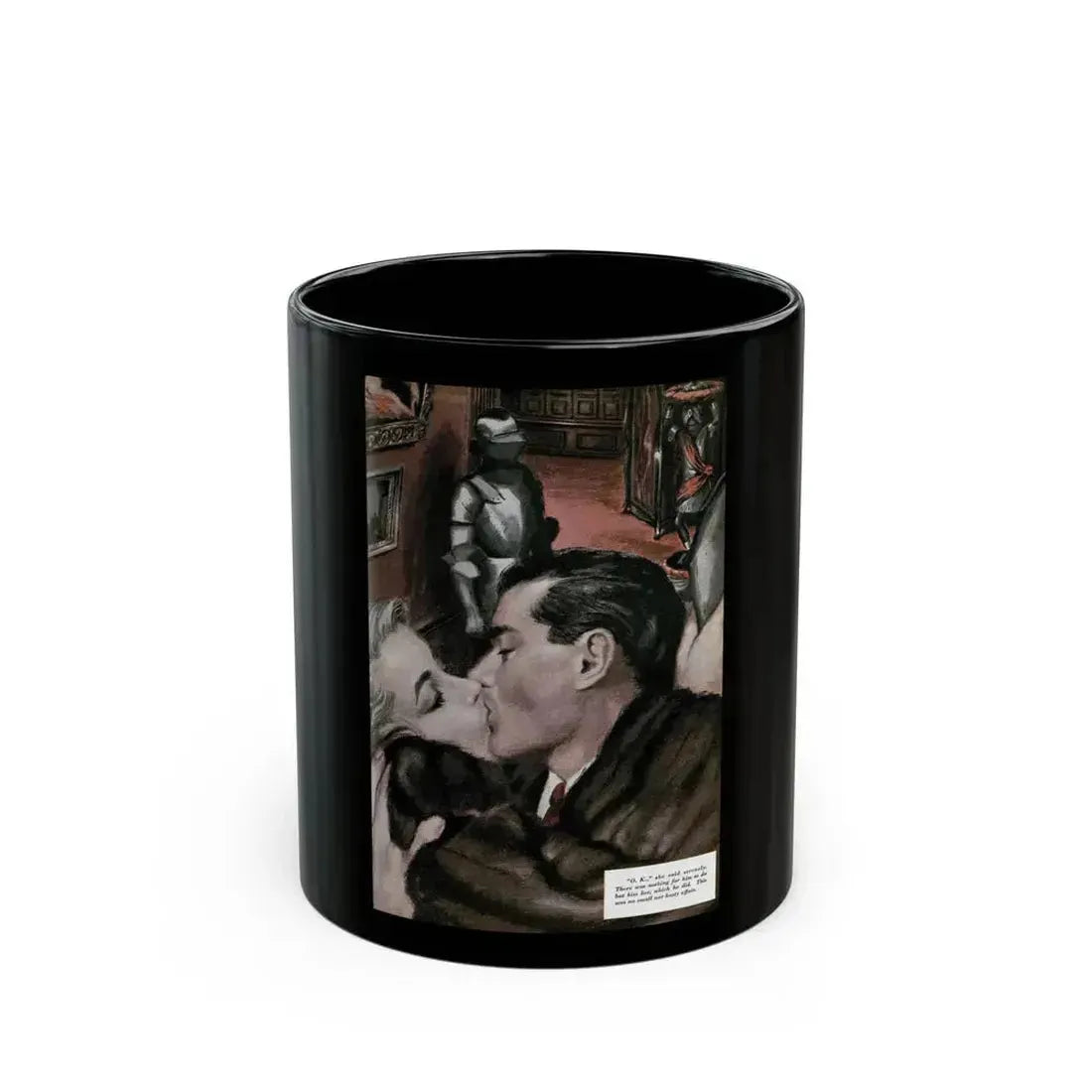 Be Fair to the Bride, Redbook, May 1947 - Black Coffee Mug 11oz - Go Mug Yourself
