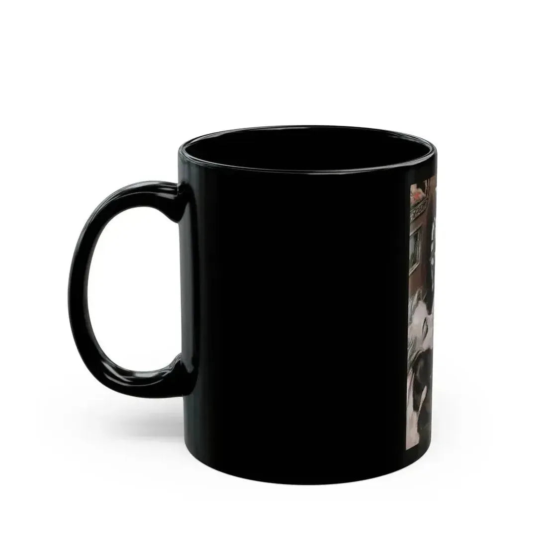 Be Fair to the Bride, Redbook, May 1947 - Black Coffee Mug - Go Mug Yourself