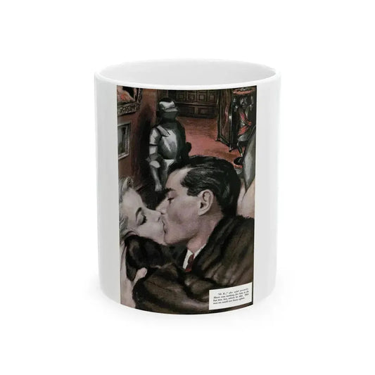 Be Fair to the Bride, Redbook, May 1947 - White Coffee Mug 11oz - Go Mug Yourself