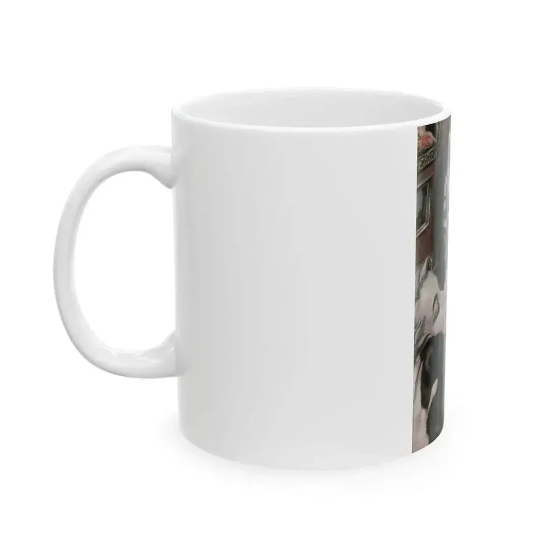Be Fair to the Bride, Redbook, May 1947 - White Coffee Mug - Go Mug Yourself
