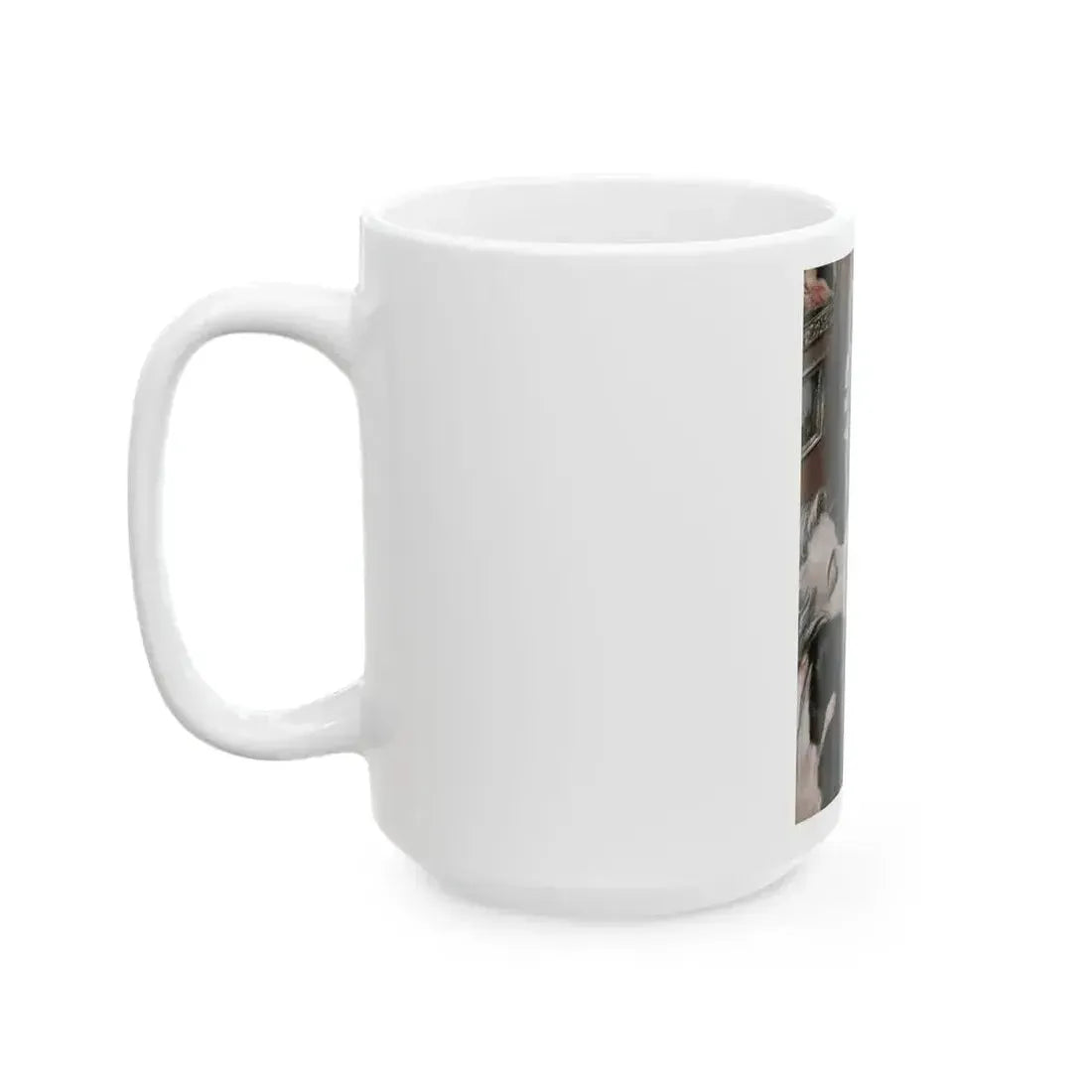 Be Fair to the Bride, Redbook, May 1947 - White Coffee Mug - Go Mug Yourself