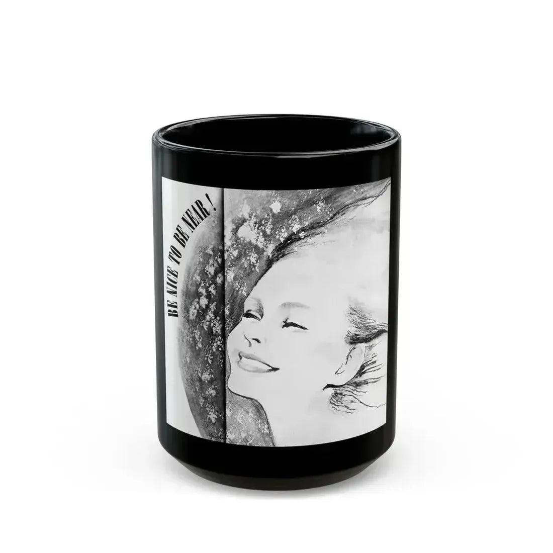 Be Nice To Be Near, Calling All Girls, October-November 1945 - Black Coffee Mug 15oz - Go Mug Yourself