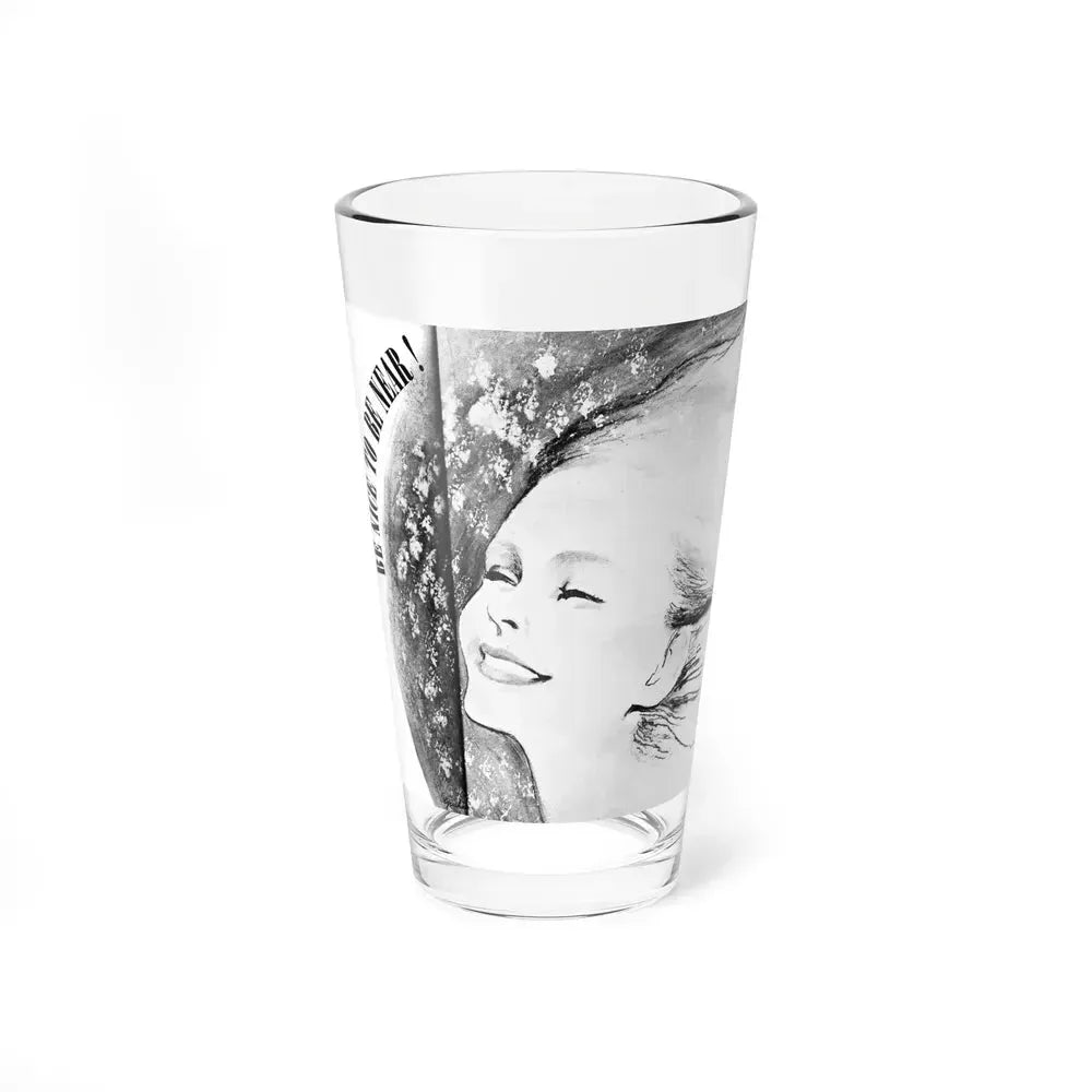 Be Nice To Be Near, Calling All Girls, October-November 1945 (Magazine Illustration) Pint Glass 16oz 16oz - Go Mug Yourself