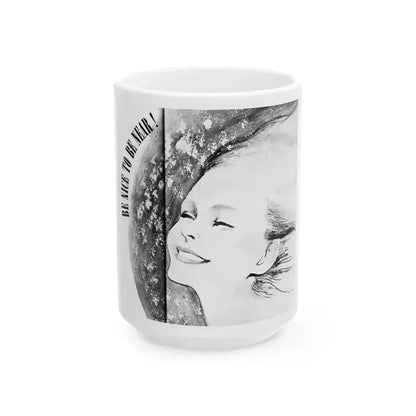 Be Nice To Be Near, Calling All Girls, October-November 1945 - White Coffee Mug 15oz - Go Mug Yourself