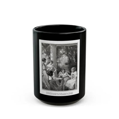Be Sociable (1), Good Housekeeping, June 1921 - Black Coffee Mug 15oz - Go Mug Yourself