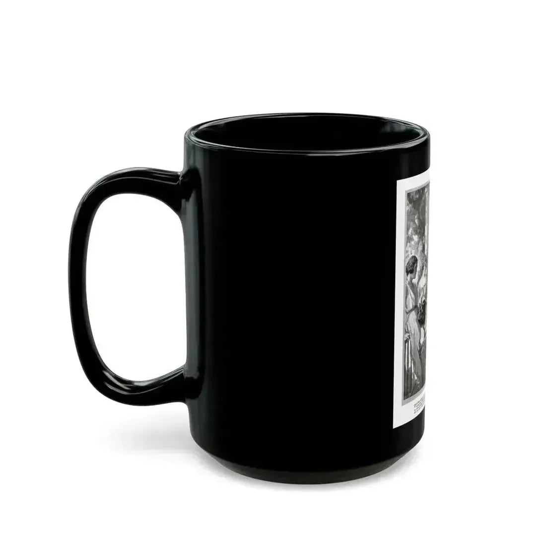 Be Sociable (1), Good Housekeeping, June 1921 - Black Coffee Mug - Go Mug Yourself