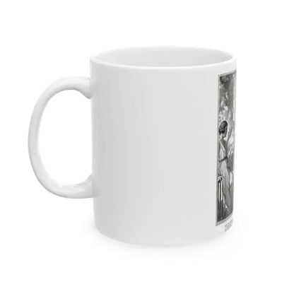 Be Sociable (1), Good Housekeeping, June 1921 - White Coffee Mug - Go Mug Yourself