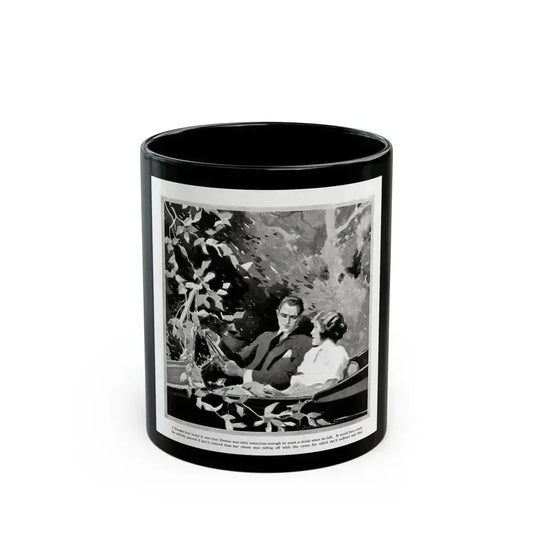 Be Sociable (2), Good Housekeeping, June 1921 - Black Coffee Mug 11oz - Go Mug Yourself