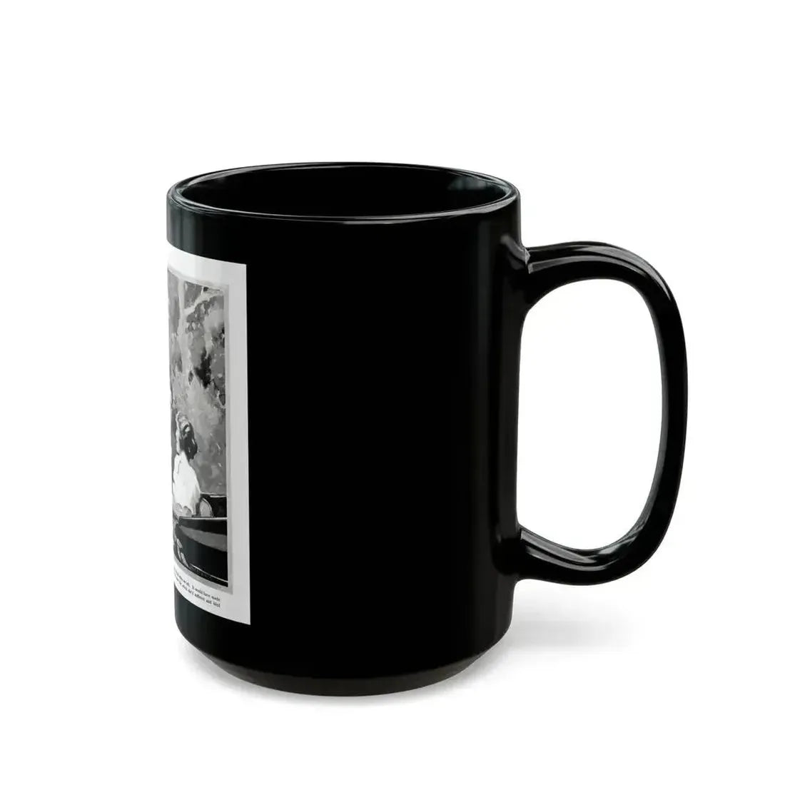Be Sociable (2), Good Housekeeping, June 1921 - Black Coffee Mug - Go Mug Yourself