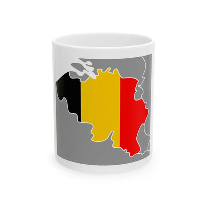 Be-stubmap (Belgium) White Coffee Mug 11oz - Go Mug Yourself