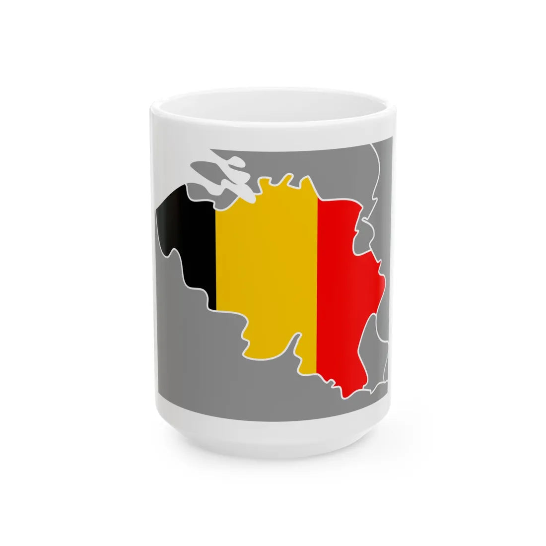 Be-stubmap (Belgium) White Coffee Mug 15oz - Go Mug Yourself