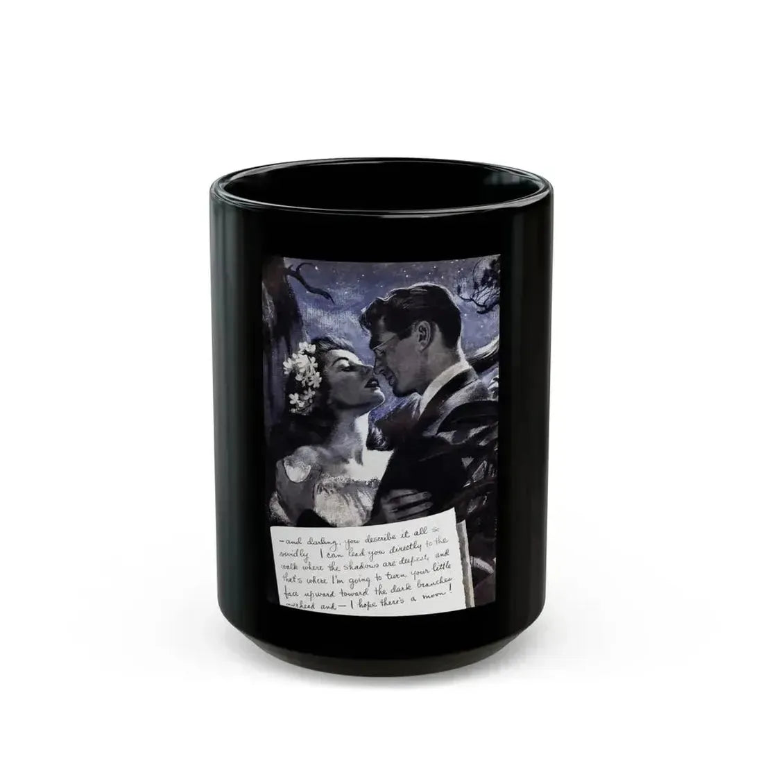 Be Sure to Write!, Redbook, November 1946 - Black Coffee Mug 15oz - Go Mug Yourself