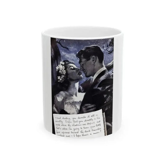 Be Sure to Write!, Redbook, November 1946 - White Coffee Mug 11oz - Go Mug Yourself