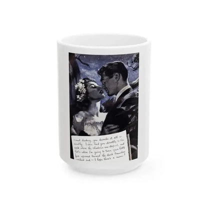 Be Sure to Write!, Redbook, November 1946 - White Coffee Mug 15oz - Go Mug Yourself