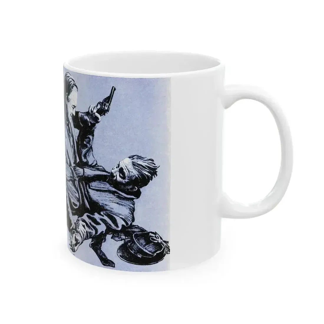 Be Sure Your Sin Will Run You In (1), Blue Book Magazine, March 1940 - White Coffee Mug - Go Mug Yourself