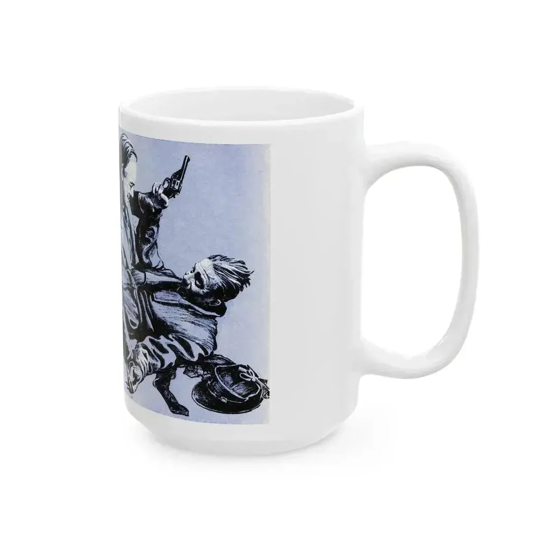 Be Sure Your Sin Will Run You In (1), Blue Book Magazine, March 1940 - White Coffee Mug - Go Mug Yourself