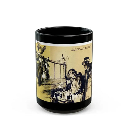 Be Sure Your Sin Will Run You In (2), Blue Book Magazine, March 1940 - Black Coffee Mug 15oz - Go Mug Yourself