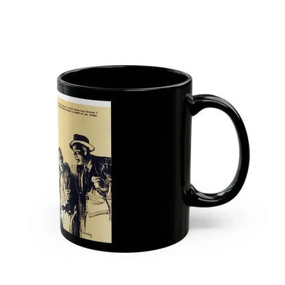 Be Sure Your Sin Will Run You In (2), Blue Book Magazine, March 1940 - Black Coffee Mug - Go Mug Yourself