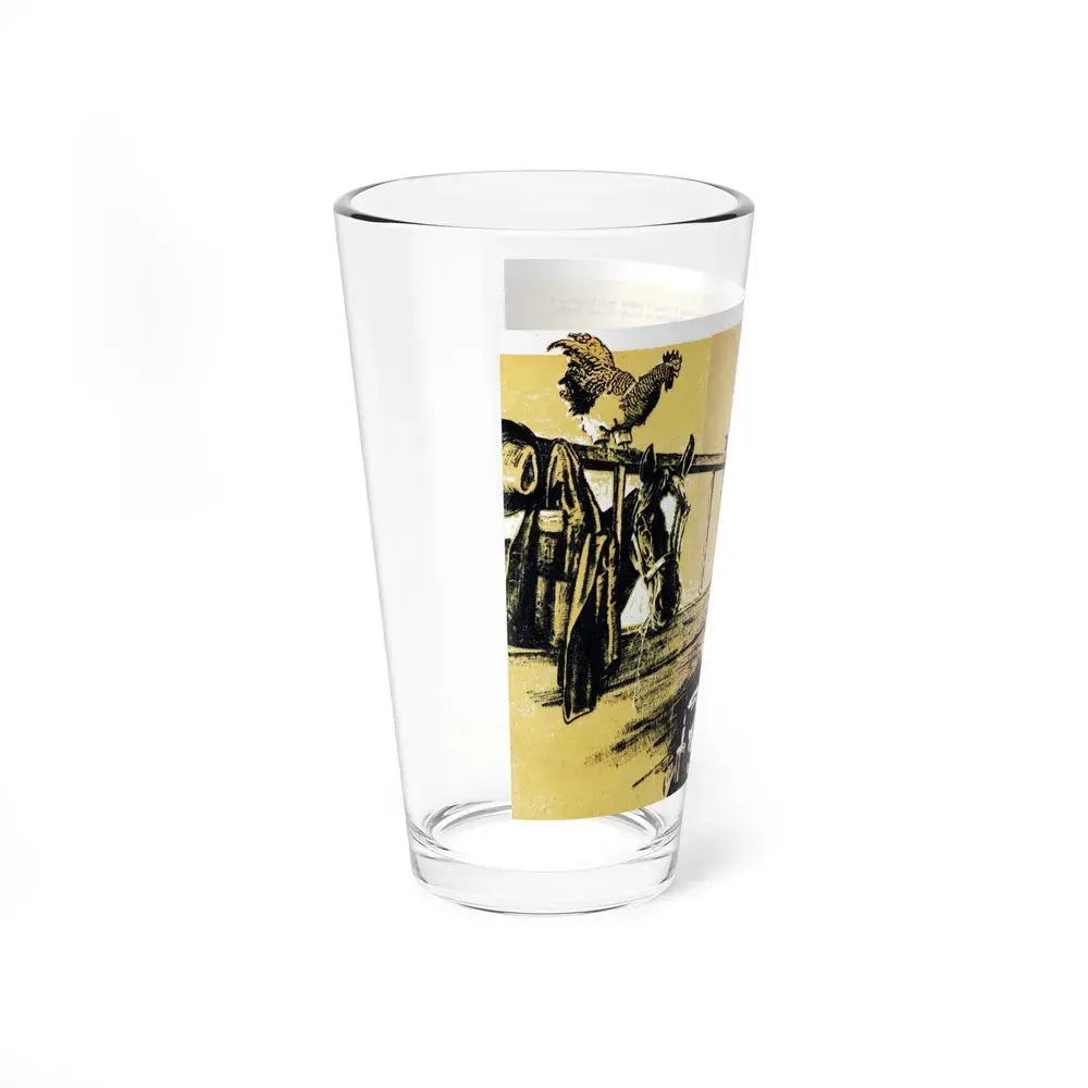 Be Sure Your Sin Will Run You In (2), Blue Book Magazine, March 1940 (Magazine Illustration) Pint Glass 16oz - Go Mug Yourself