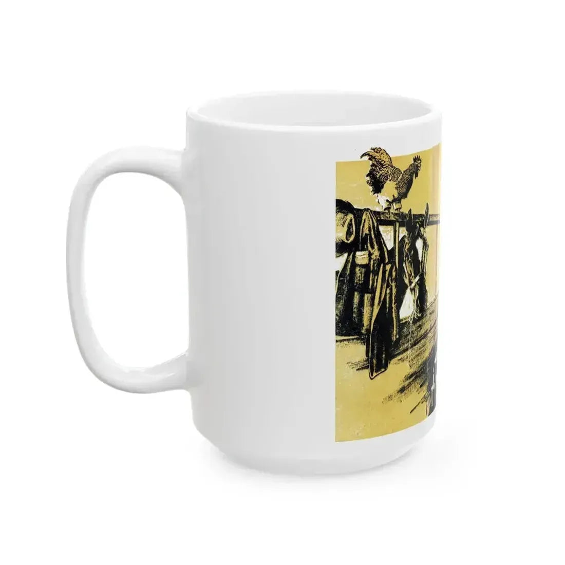 Be Sure Your Sin Will Run You In (2), Blue Book Magazine, March 1940 - White Coffee Mug - Go Mug Yourself