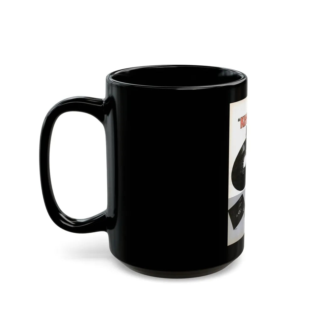 Kiss 1974 (Music Poster) Black Coffee Mug-Go Mug Yourself